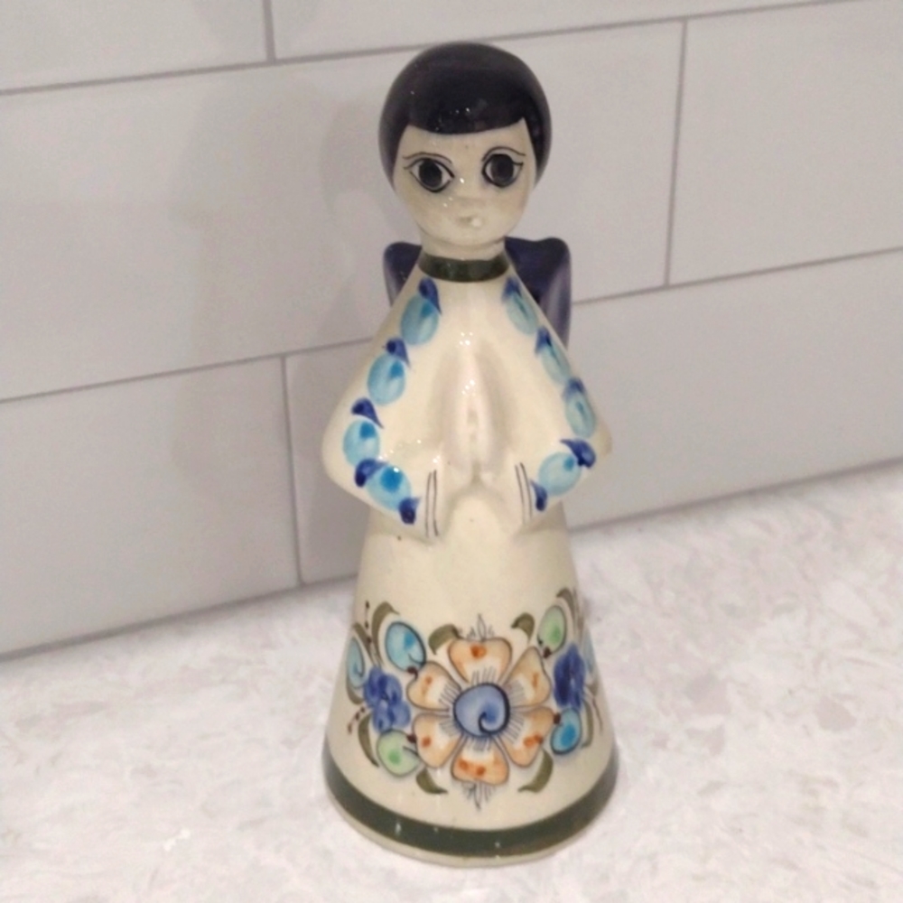 Ceramic Candle or Flower Statue